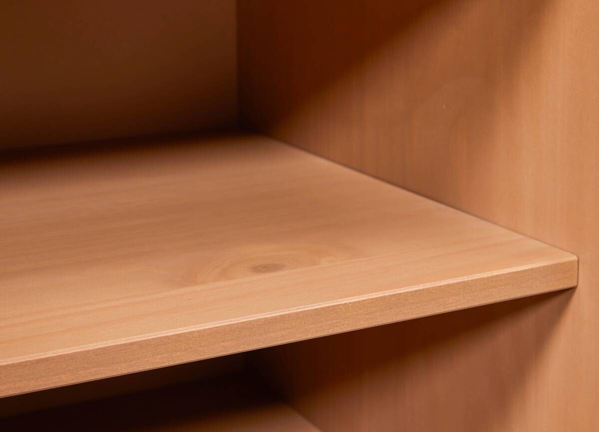 Vitrine Vivo 2T Oak lackiert Holz B/H/L: ca. 45x190x70 cm