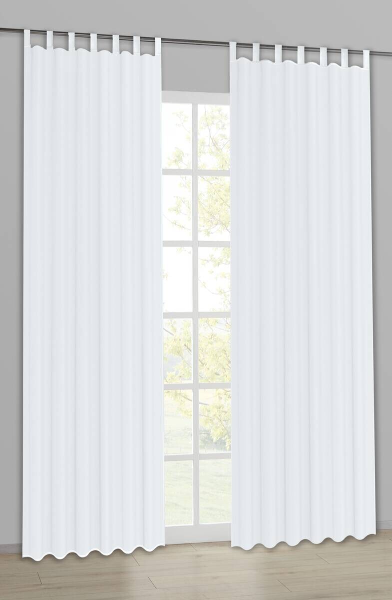 POCOline Kombivorhang Nouveau weiß B/L: ca. 140x245 cm