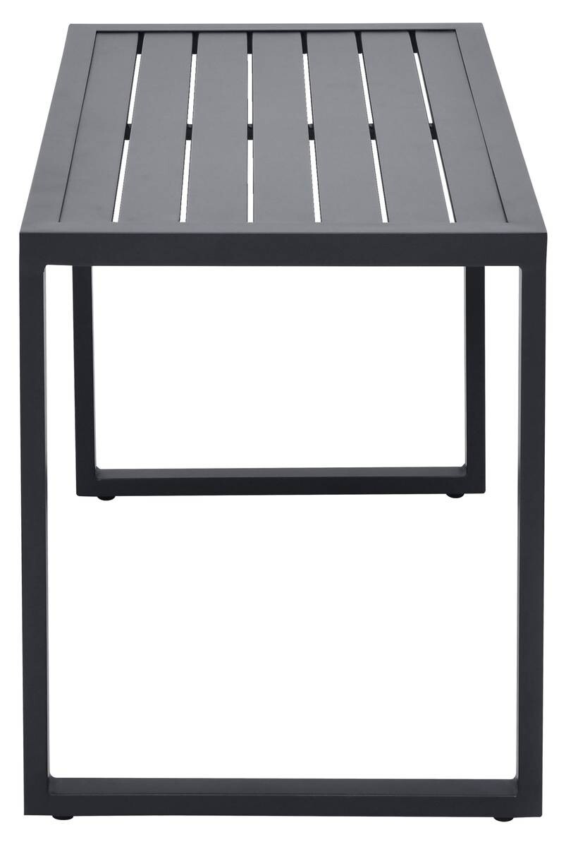 Loungeset Bilbao schwarz Stahl