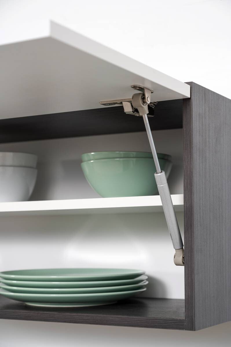 Respekta Küchenblock Amanda weiß Hochglanz B/H/T: ca. 280x200x60 cm