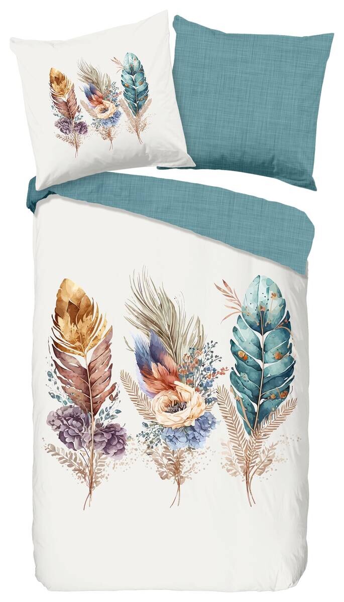 Baumwoll Bettwäsche Via Multi Baumwolle B/L: ca. 135x200 cm