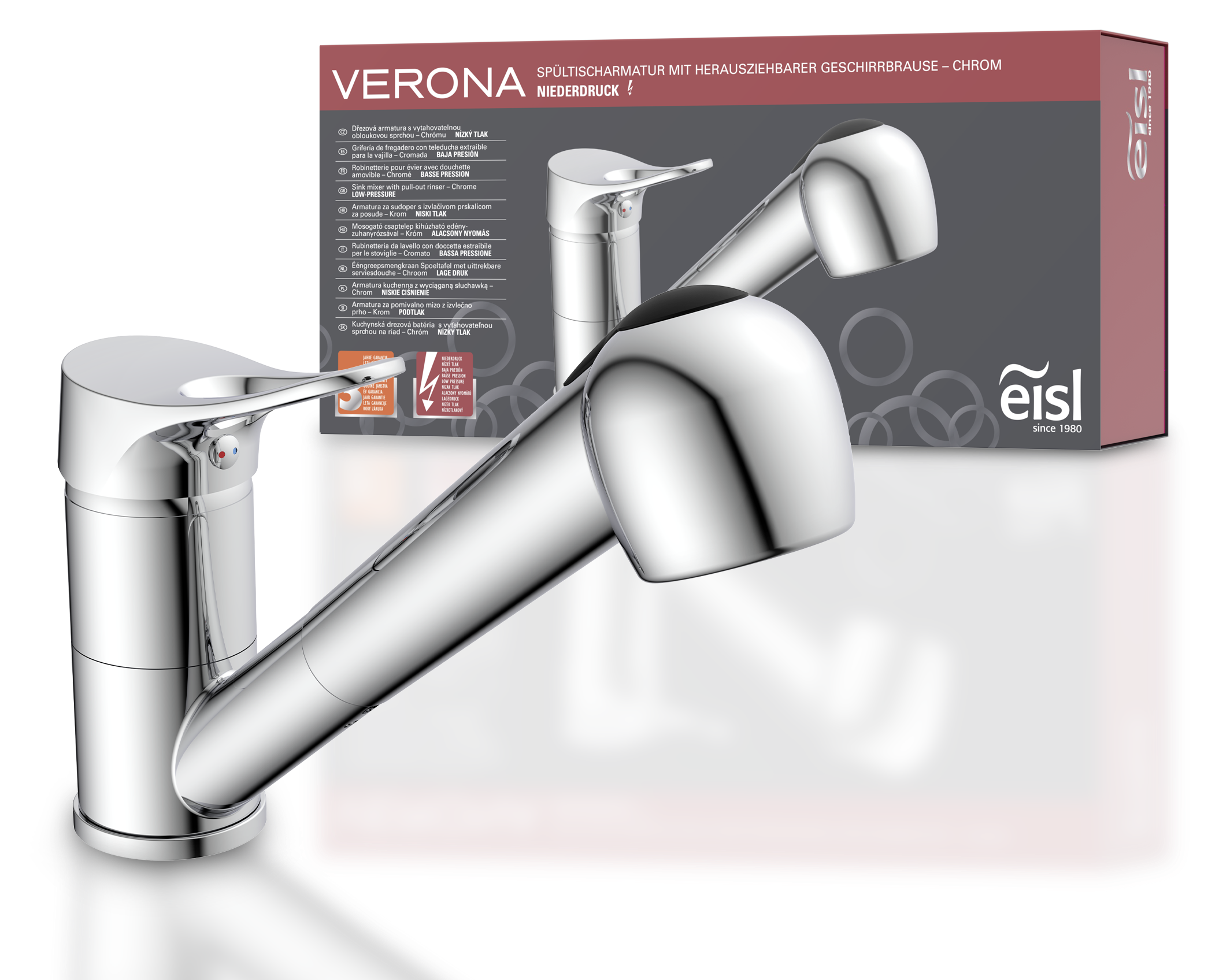 Spültisch-Armatur Verona Chrom