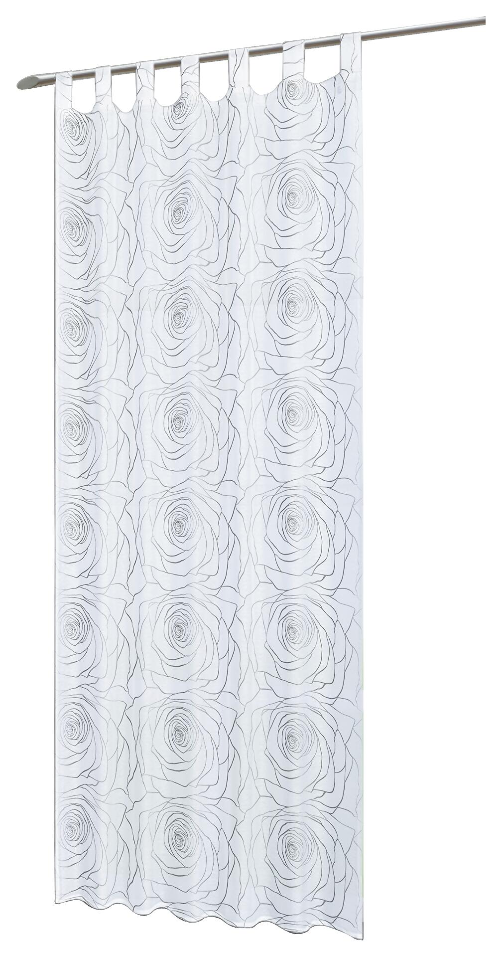 silver edition Kombivorhang Fame weiß B/L: ca. 135x245 cm