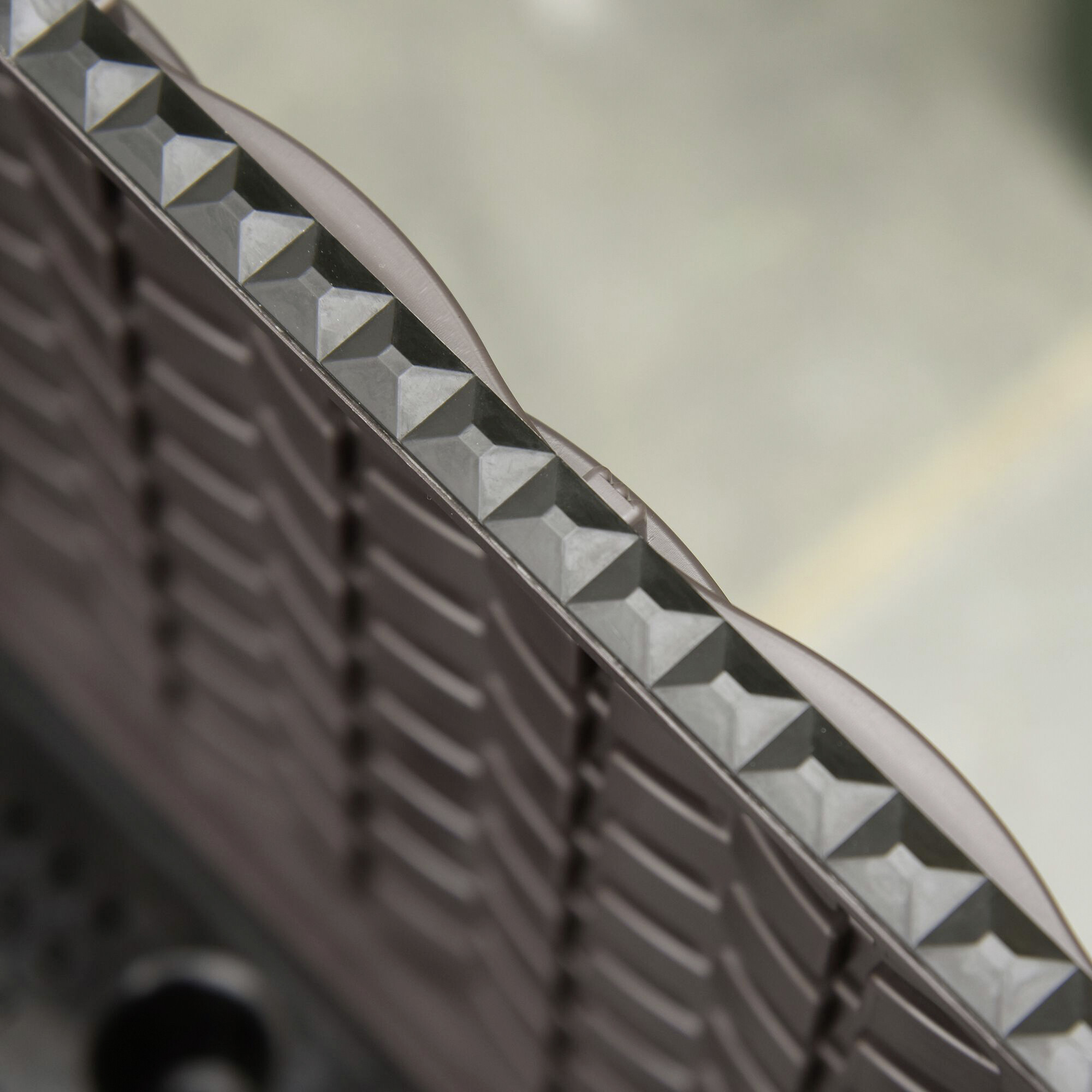 Outsunny Hochbeet kaffee Kunststoff B/H/T: ca. 80x44x80 cm