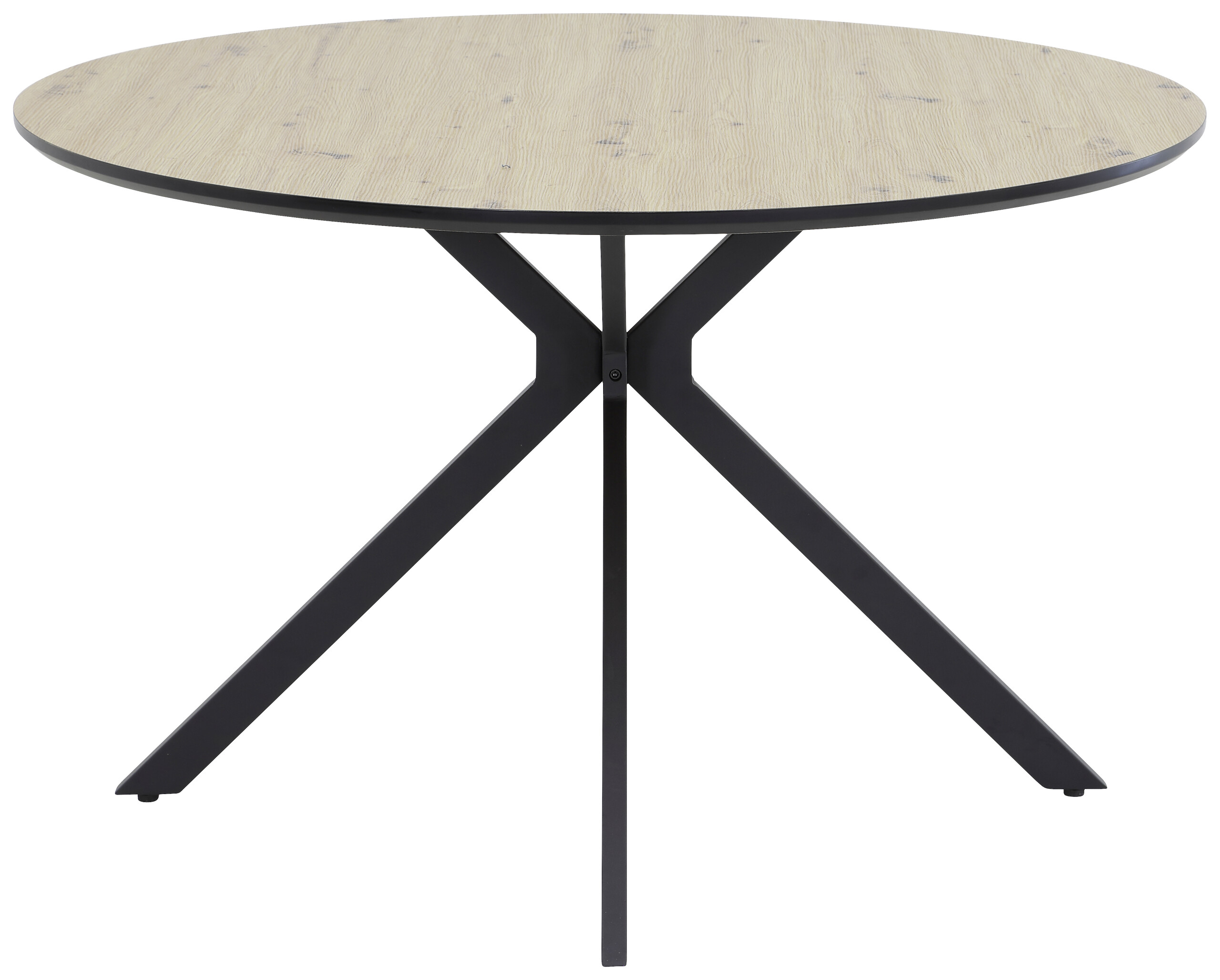 Esstisch Kindu Eiche schwarz B/H: ca. 120x76 cm