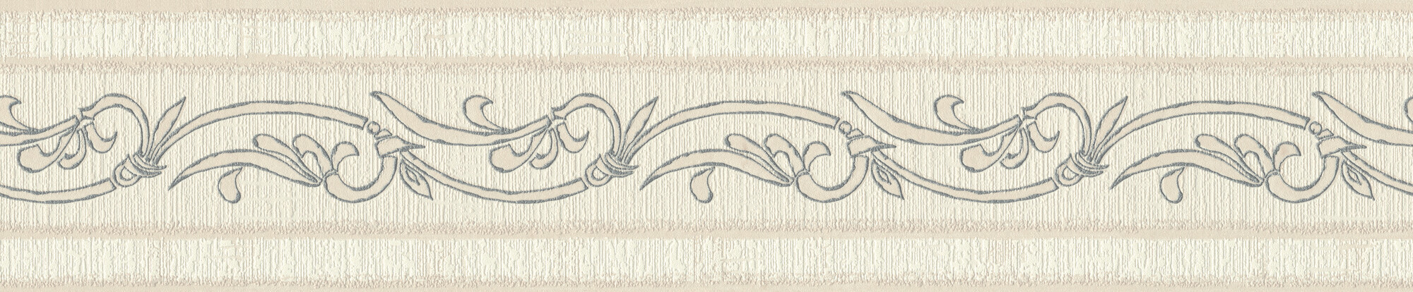 A.S.Creation Bordüre beige silber B/H/D: ca. 13x500x8 cm