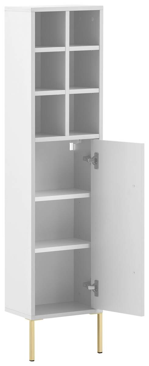 Midischrank Sarah weiß B/H/T: ca. 30,4x130,6x21,8 cm