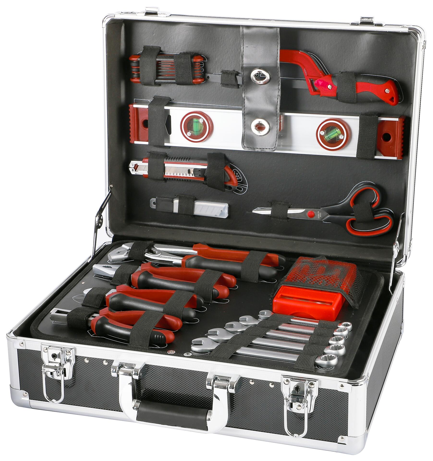 Werkzeugkoffer B/H/T: ca. 45,5x17x35 cm 128 tlg.
