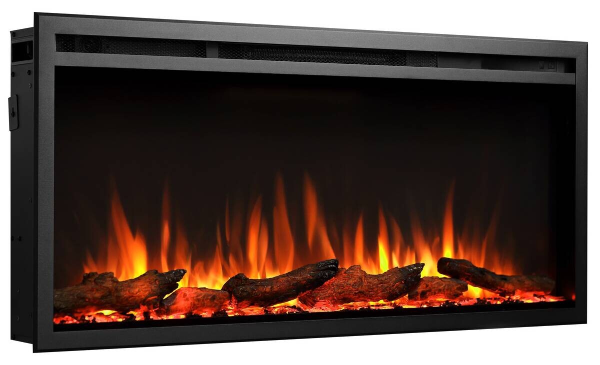 Balderia Elektrischer-Kamin Atlanta EF286B schwarz B/H/L: ca. 14,7x48x101,6 cm