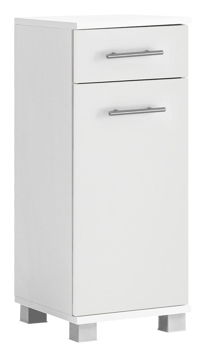 Unterschrank Emmi weiß matt B/H/T: ca. 30,3x75,3x32,6 cm Unterschrank Emmi weiß matt B/H/T: ca. 30,3x75,3x32,6 cm