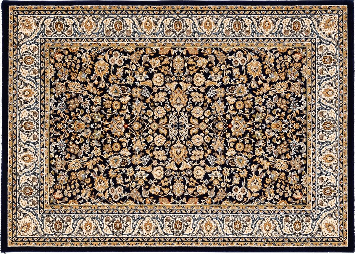 Webteppich Kashmar blau B/L: ca. 240x340 cm