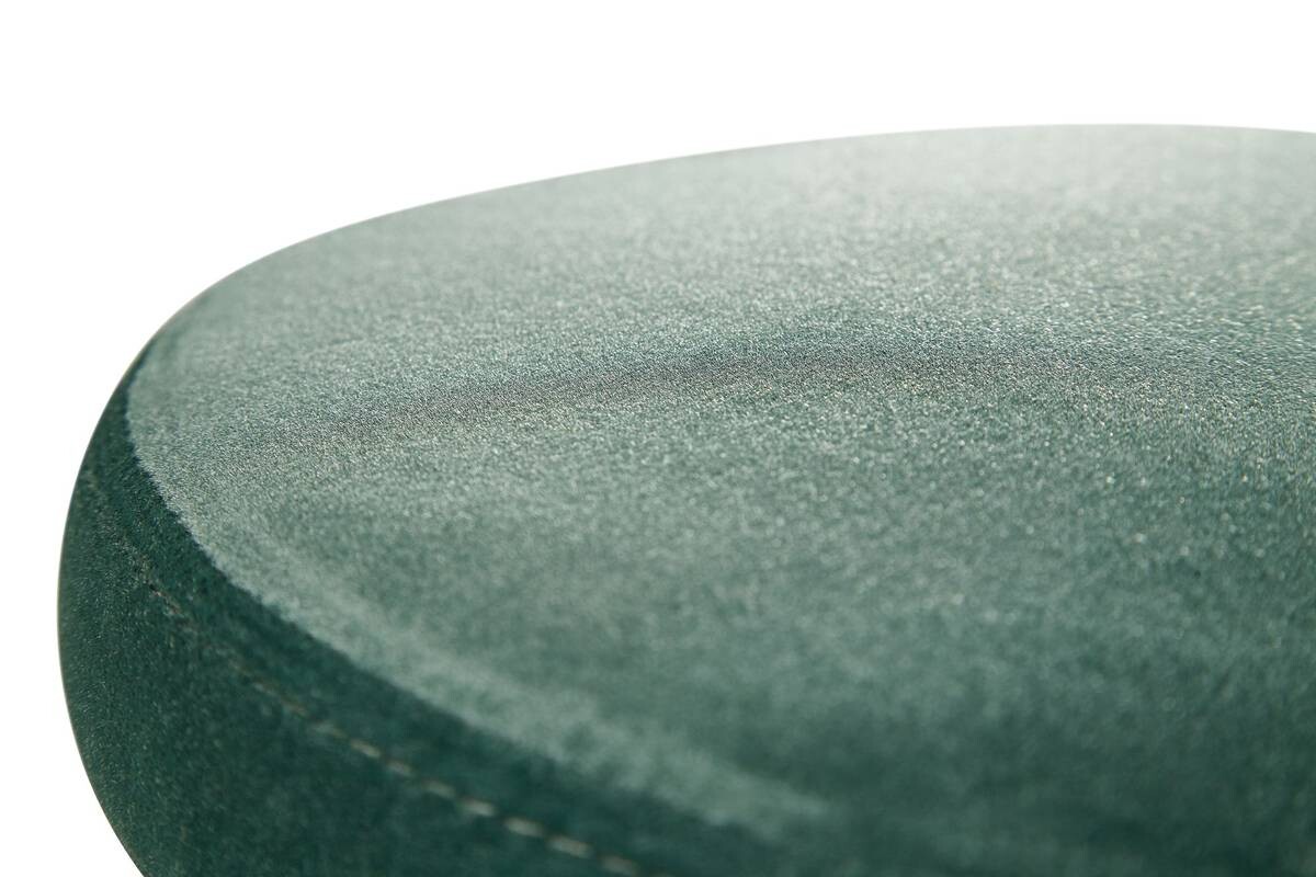 Barhocker grün Stoff B/H/T: ca. 40x58x40 cm