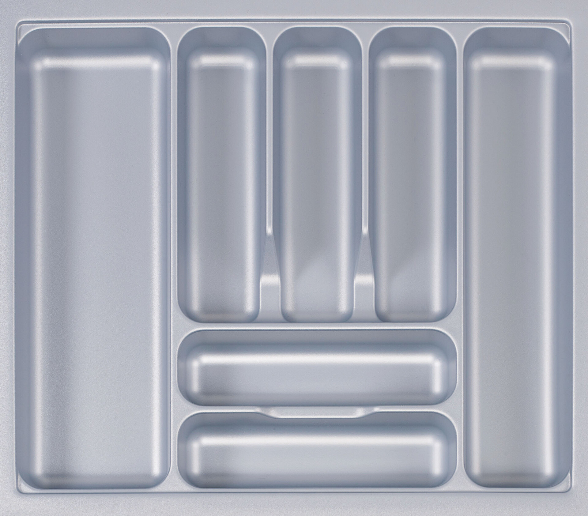 Westermann Besteckeinsatz Trend 2N 60 grau Kunststoff B/H/T: ca. 52x5,2x47,3 cm