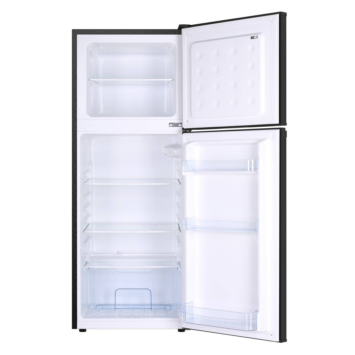 POCOline Kühl-/Gefrierkombination KGK125-132ES schwarz B/H/T: ca. 45x125x49 cm