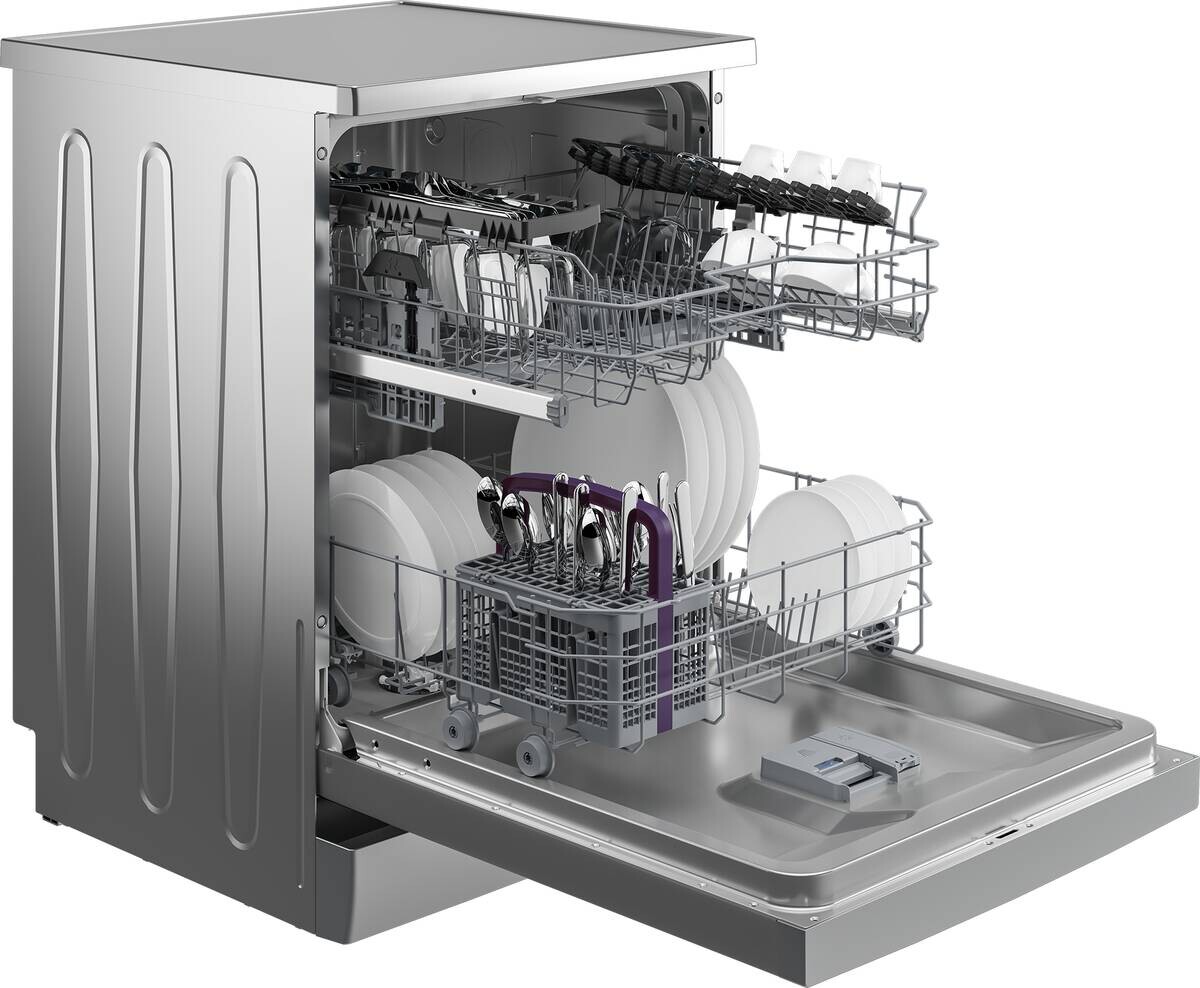 Beko Geschirrspüler BDFN26430S silber B/H/T: ca. 59,8x85x60 cm