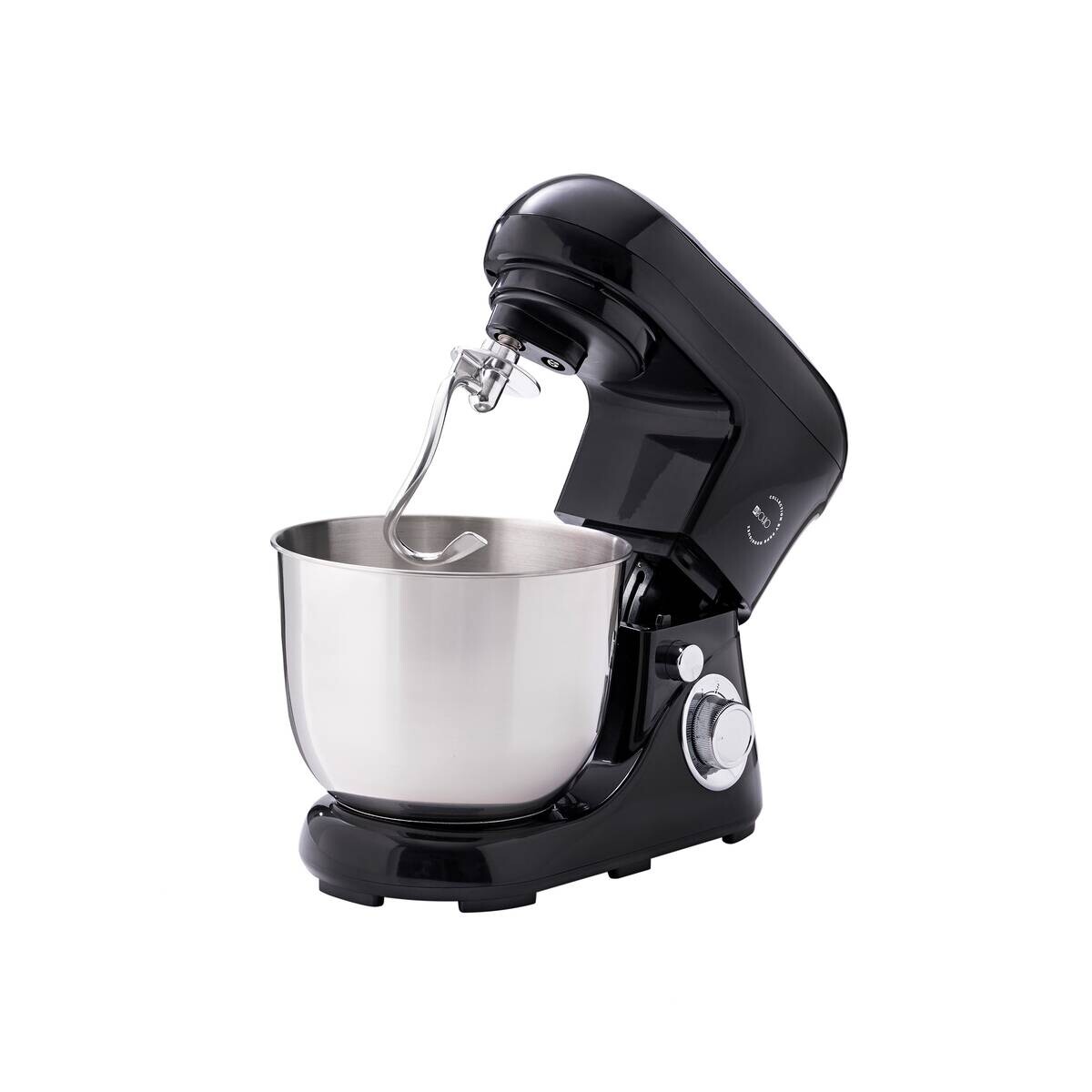 BERGNER Küchenmaschine BG-50043-BK schwarz Kunststoff Edelstahl B/H/L: ca. 23x32x39 cm ca. 5 l