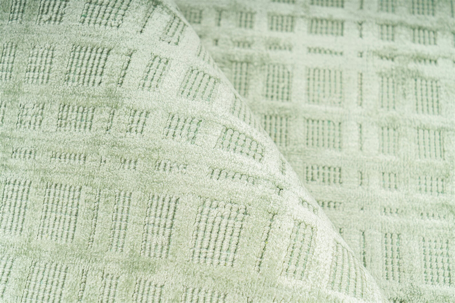 Padiro Kurzflorteppich Karma 125 mint B/H/L: ca. 80x0,8x150 cm