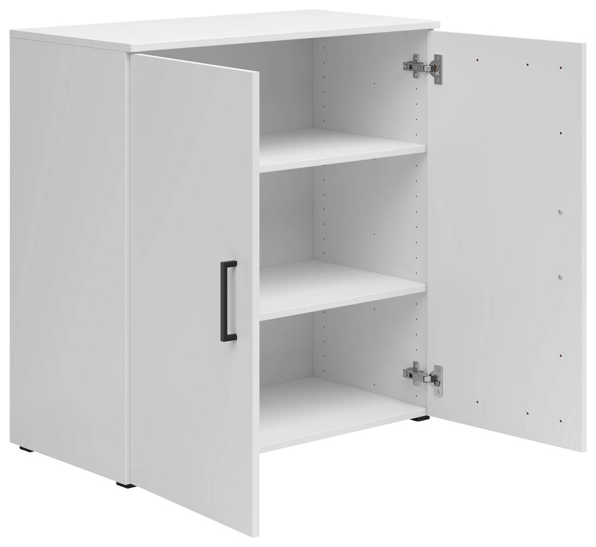 Kommode Multi-Stauraum Typ 24 weiß B/H/T: ca. 80x83x40 cm