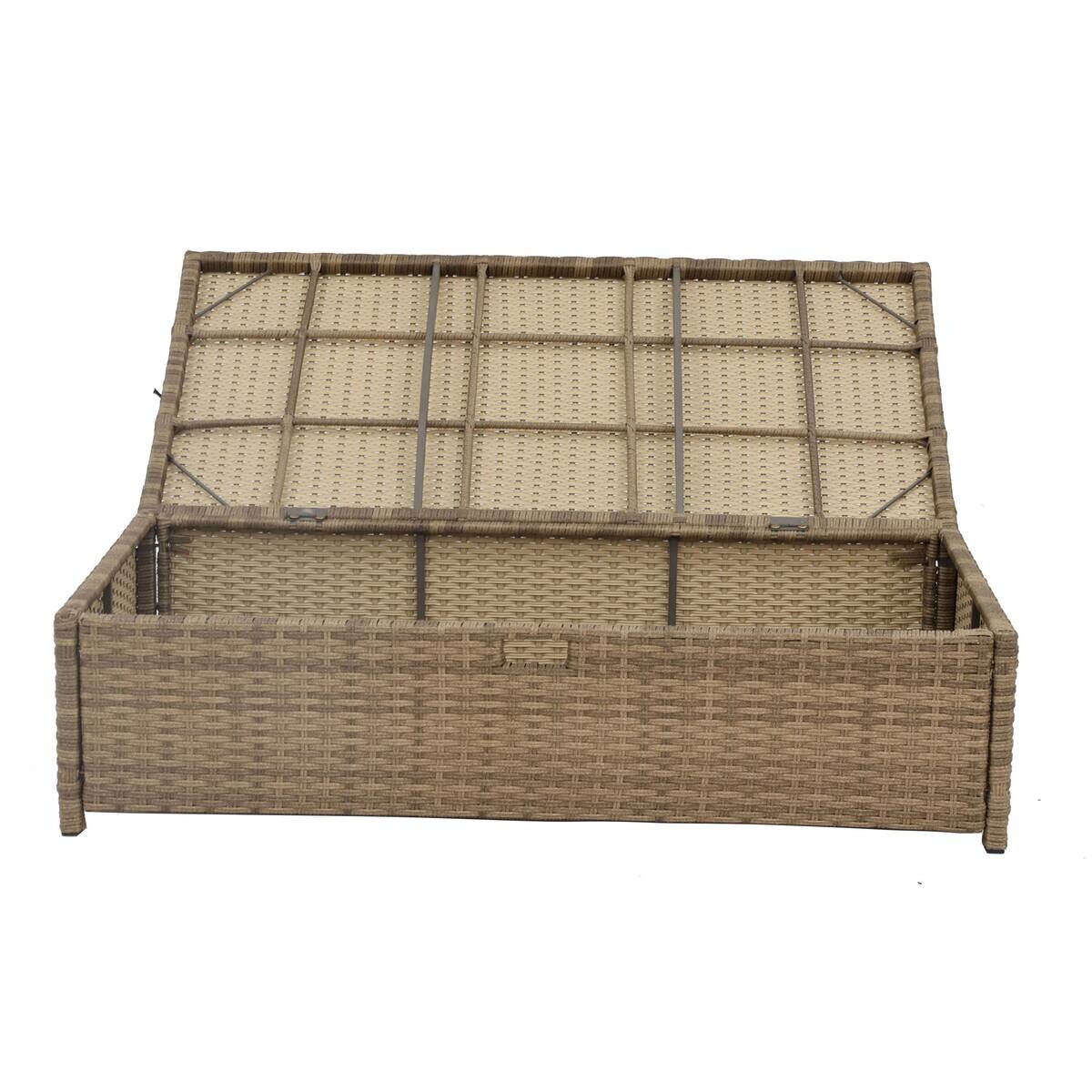 POCOline Gartensitzgruppe Anna braun Stahl