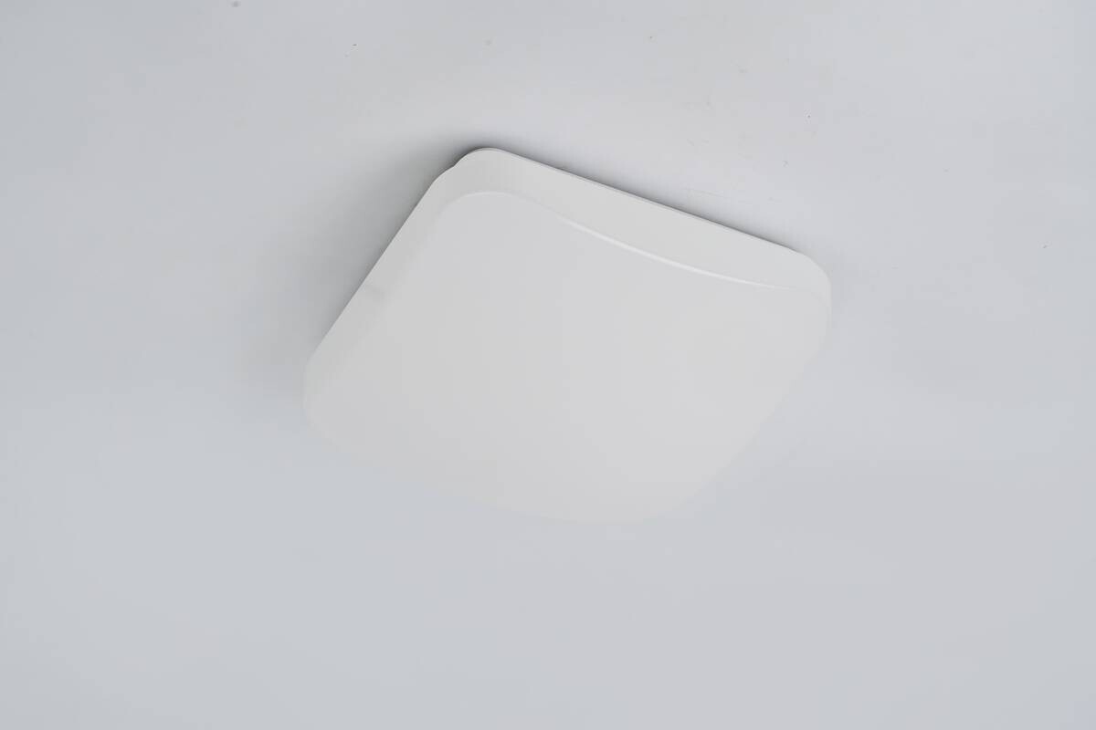 POCOline Deckenleuchte Cedrik weiß Metall Kunststoff B/H: ca. 22x8 cm