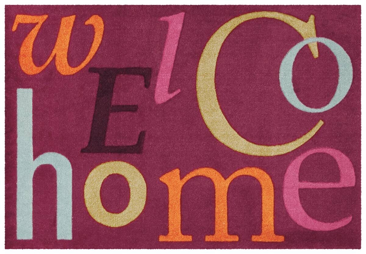 Arte Espina Kurzflorteppich Living Mat 15 aubergine B/L: ca. 64x168 cm