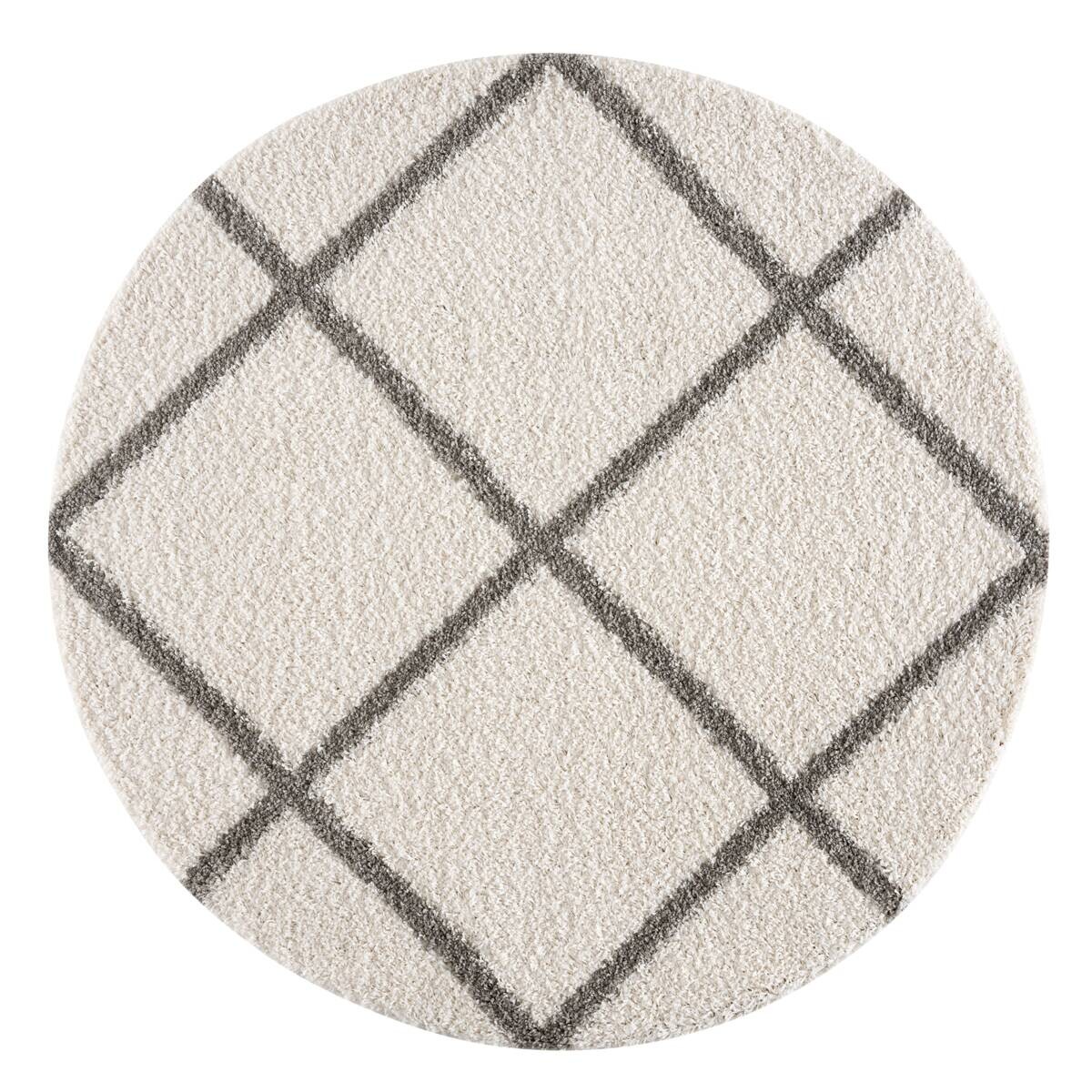 Sanat Hochflorteppich MADRID creme D: ca. 120 cm