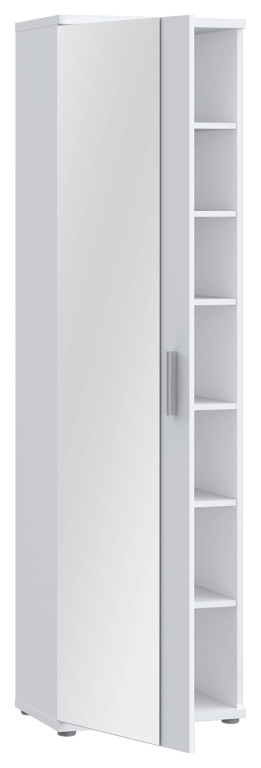 Mehrzweckschrank weiß B/H/T: ca. 50x179x35 cm