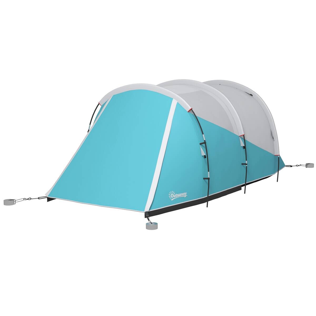 Outsunny Campingzelt B/H/L: ca. 260x190x460 cm
