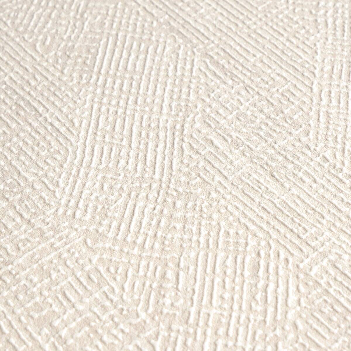 A.S.Creation Vliestapete weiß creme B/H/D: ca. 53x1005x8,5 cm