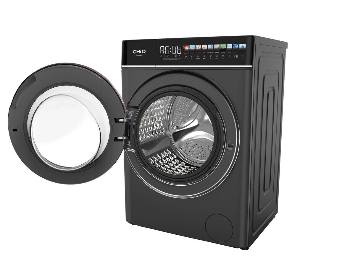 ChiQ Waschmaschine PO10WMADB grau B/H/T: ca. 60x84,7x57,7 cm