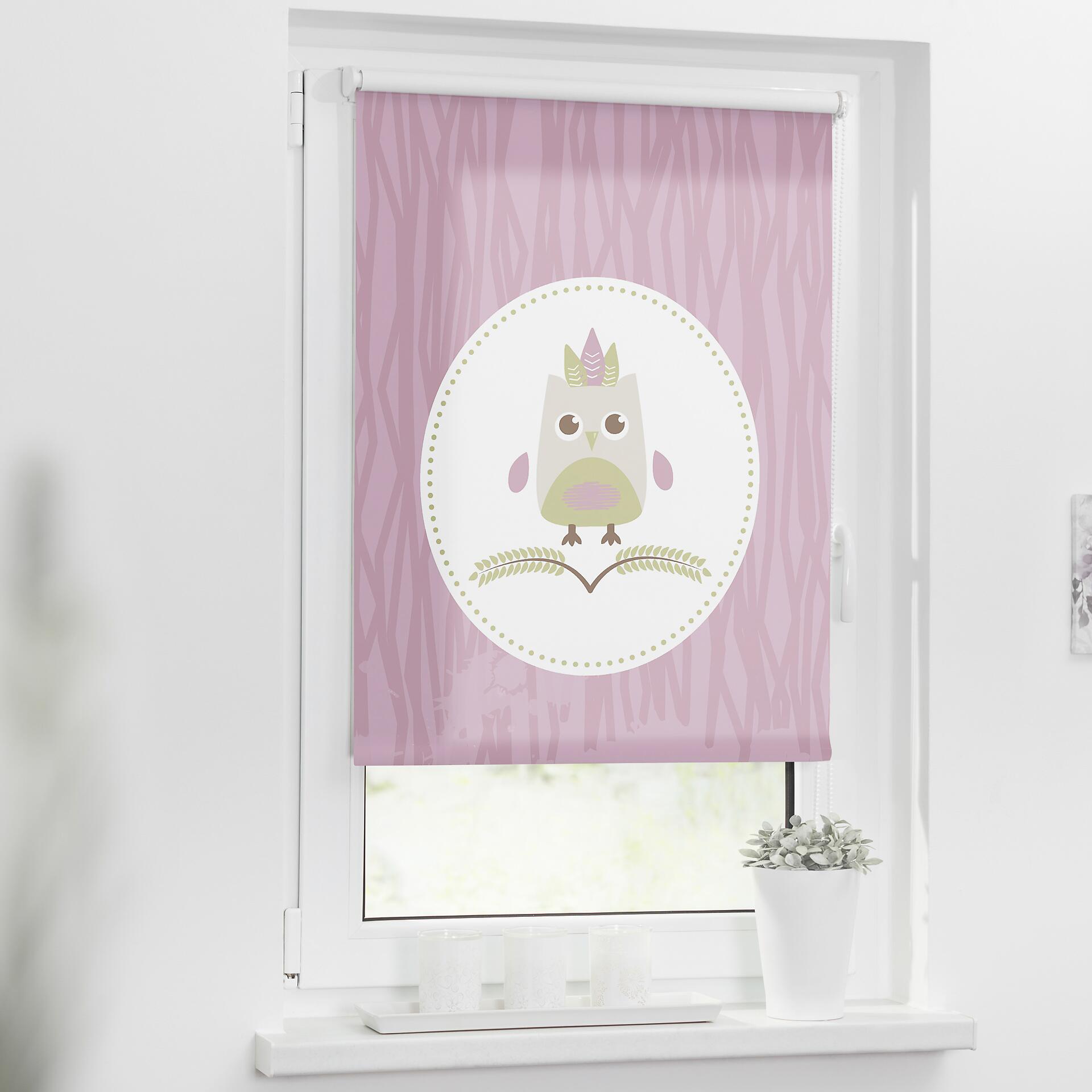 LICHTBLICK Verdunkelungsrollo Sweety rosa B/L: ca. 100x150 cm