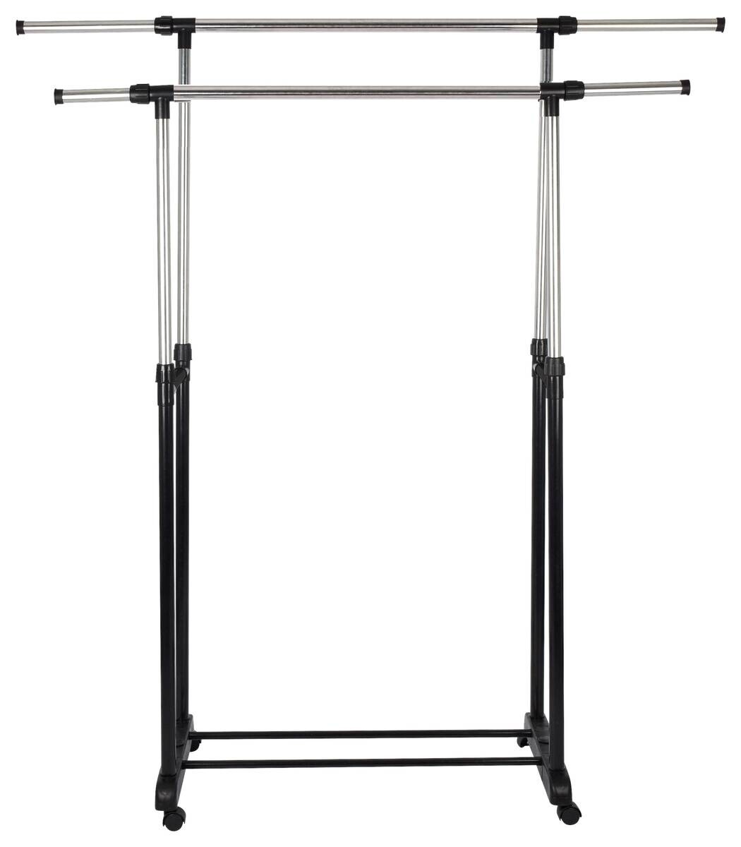 Garderobenwagen Chrom Stahl Garderobenwagen Chrom Stahl