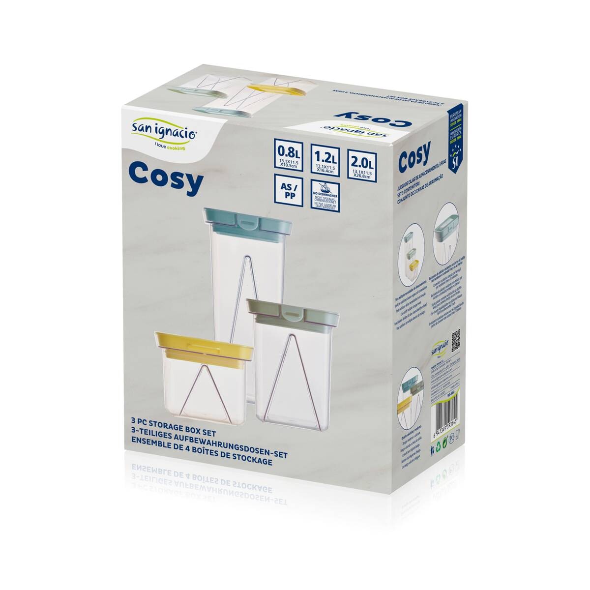 SAN IGNACIO Vorratsdosenset Cosy multicolor