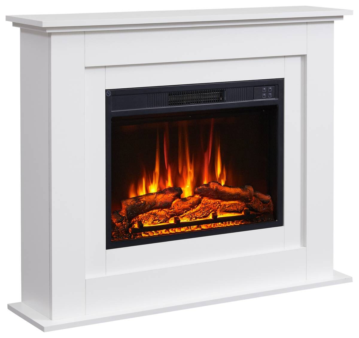 Balderia Elektrischer-Kamin EF447A-MT447A-W weiß B/H/T: ca. 82x100x25 cm