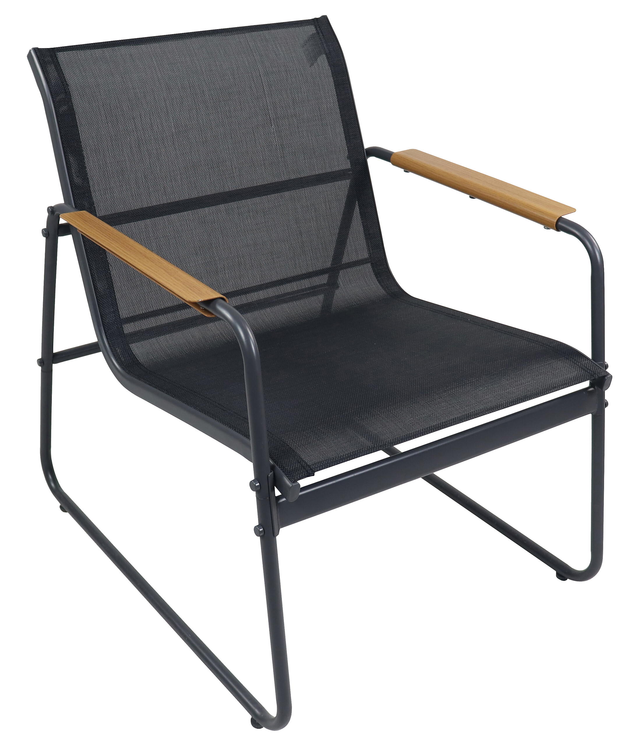 VCM Gartensitzgruppe creme Textilene B/H/L: ca. 110x76x74 cm