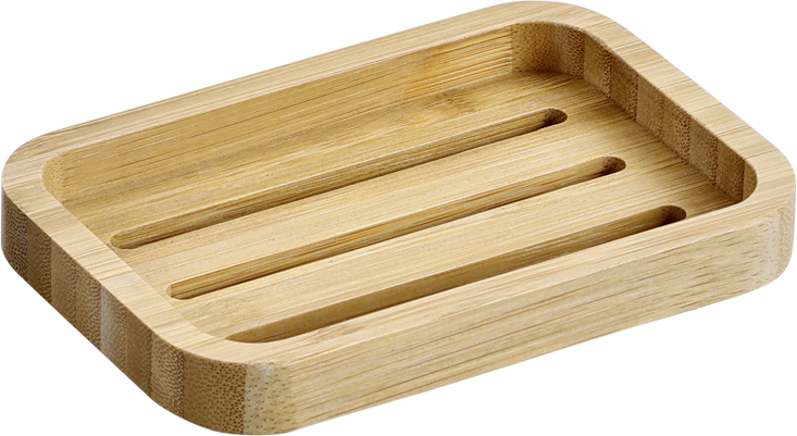 Kesper Seifenschale natur Bambus B/H/L: ca. 9x2x13 cm