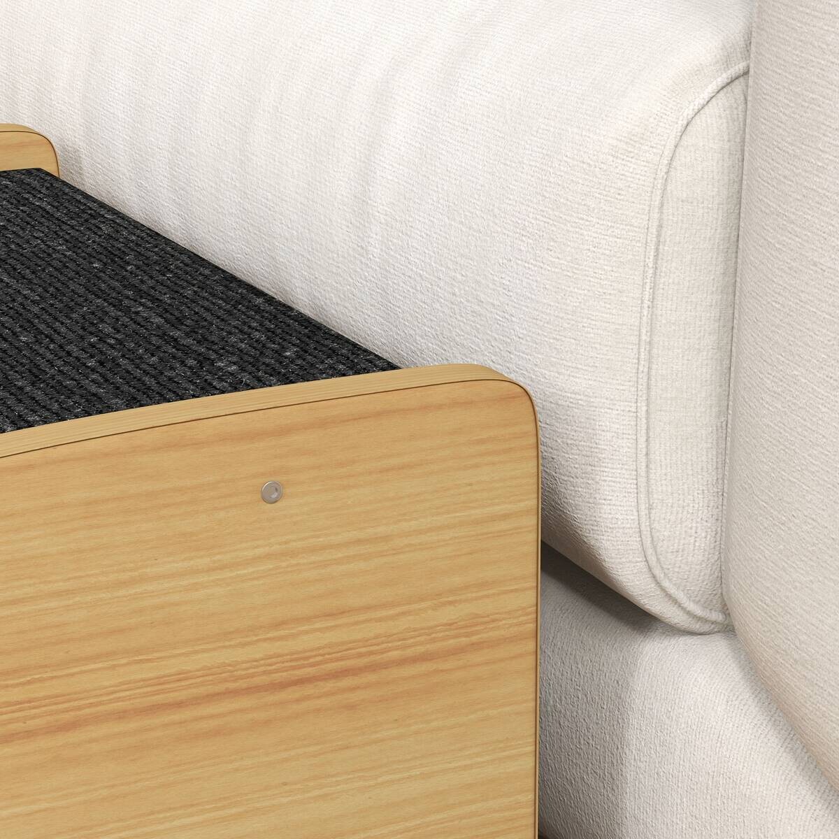 PawHut Hunde-Zubehör Eiche Spanplatte B/H/L: ca. 38,5x38,5x30 cm