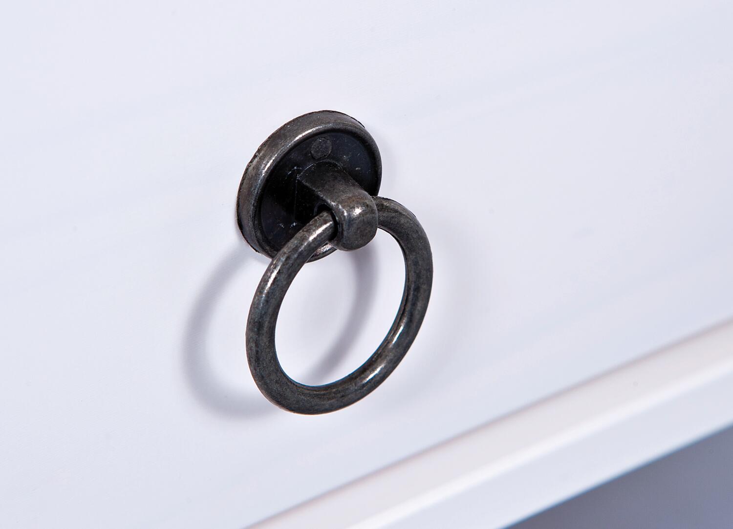 Inter Link Couchtisch Provence weiß Holz B/H/T: ca. 75x45x75 cm