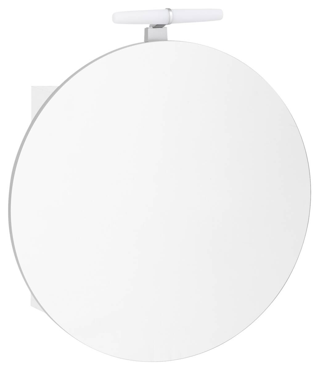 Spiegelschrank Bjarne weiß matt B/H/T: ca. 65x68,3x15,7 cm