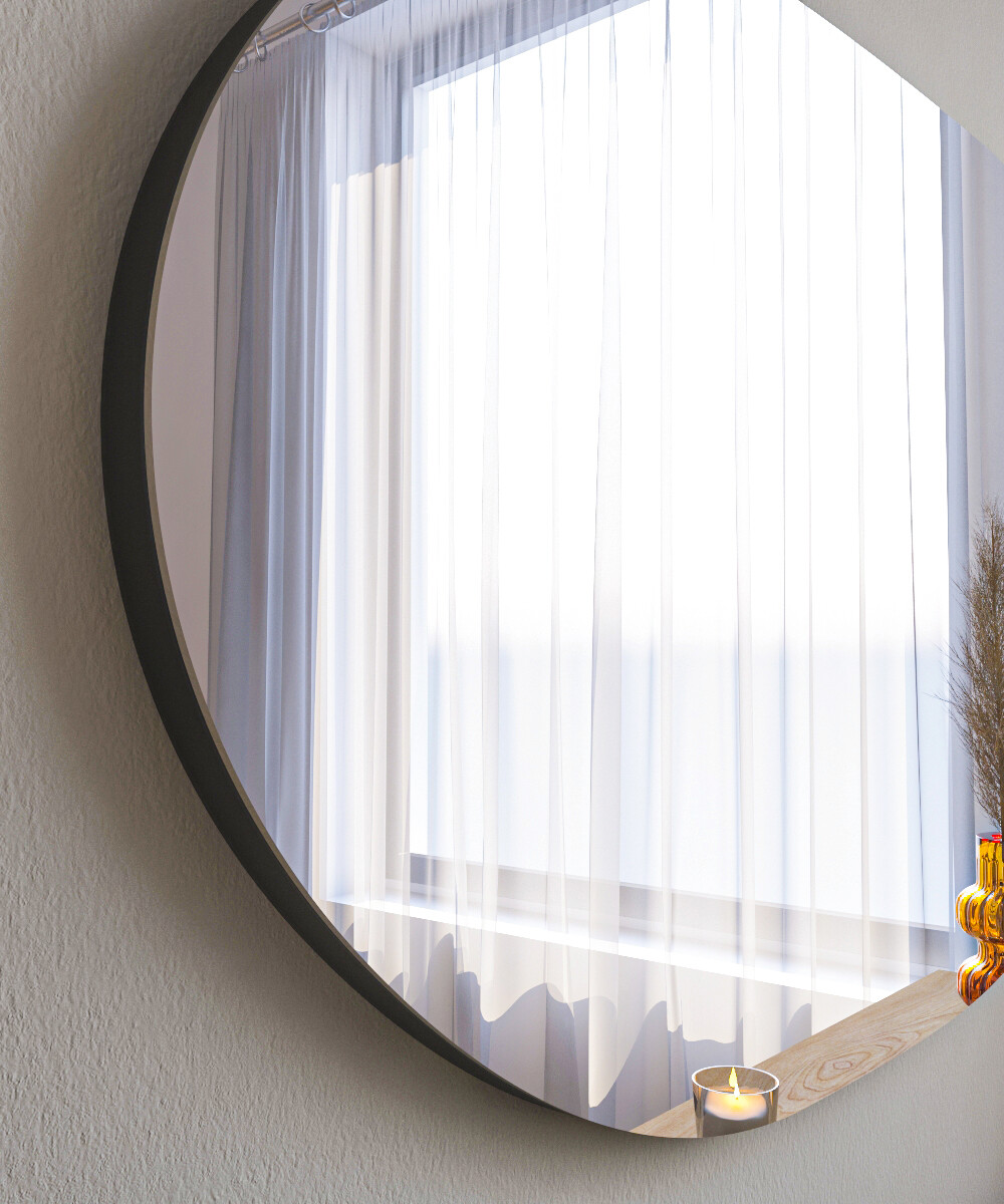 moebel17 Wandspiegel Vanomi B/H/T: ca. 52x89x3,5 cm