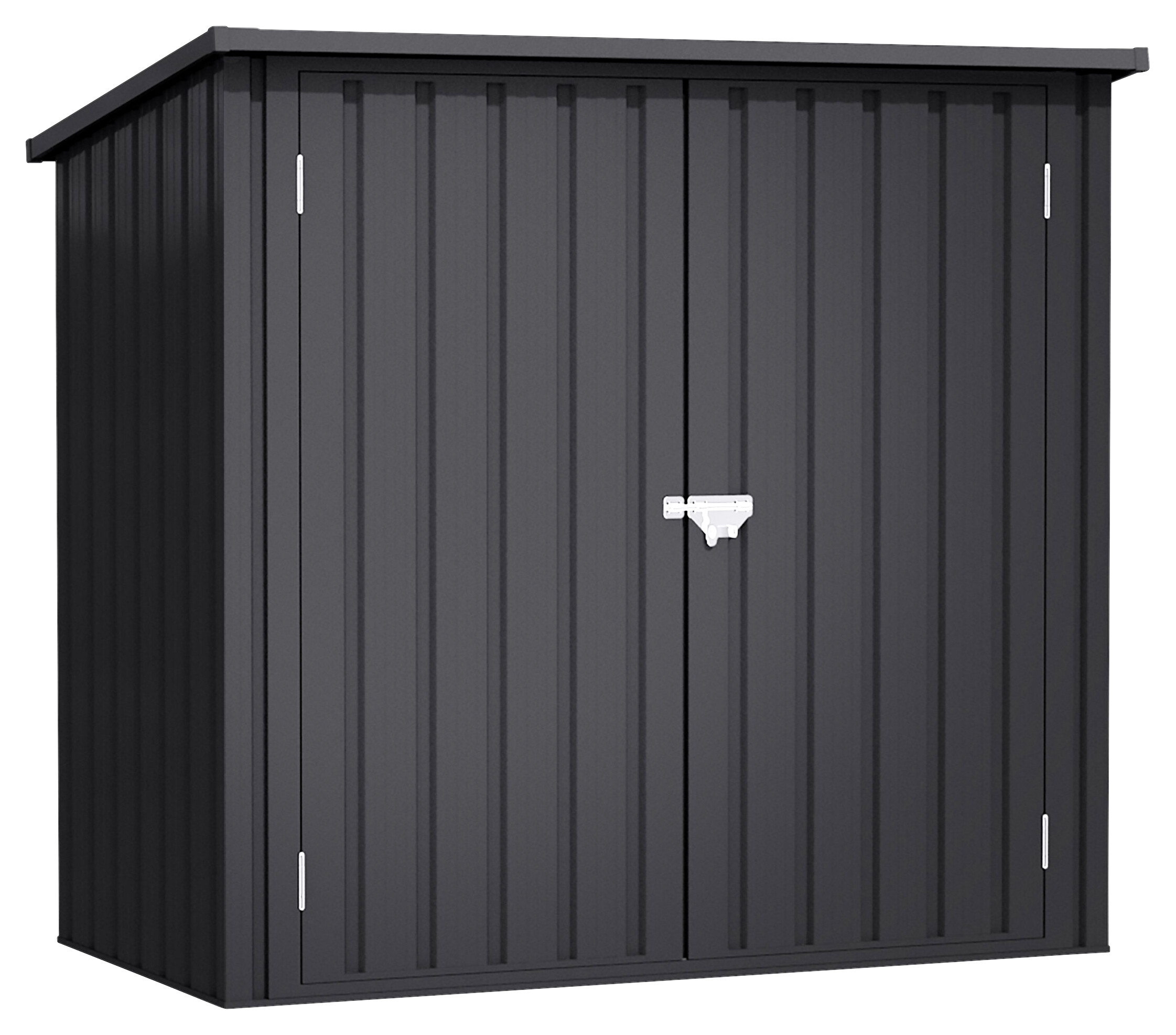 HOGGAR Gerätehaus Arya anthrazit B/H/L: ca. 147x134x86 cm