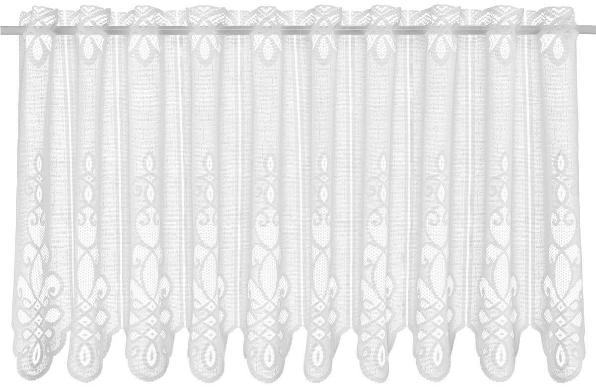 POCOline Scheibengardine Borkum weiß B/L: ca. 150x50 cm
