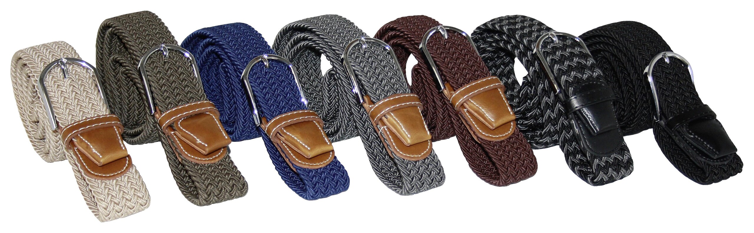 Gürtel sortiert Nylon B/H/L: ca. 4x3x22 cm