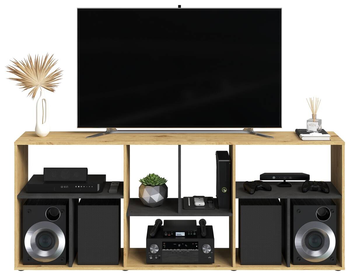 Regal Eiche Artisan Nachbildung B/H/T: ca. 186x71x33 cm Regal Eiche Artisan Nachbildung B/H/T: ca. 186x71x33 cm