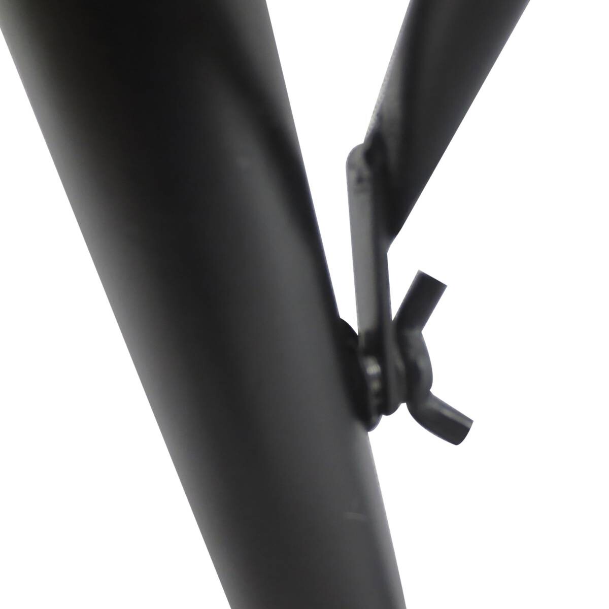 Outsunny Balkonhängetisch schwarz Metall B/H/L: ca. 45x50x60 cm