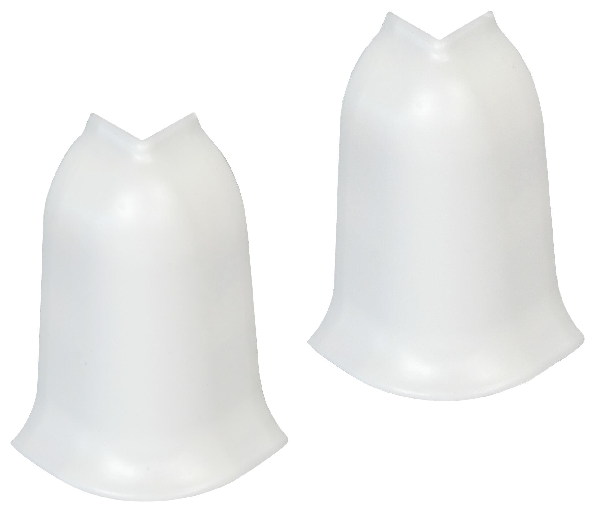 POCOline Außenecke weiß L/B/H: ca. 3,48x3,48x5,93 cm