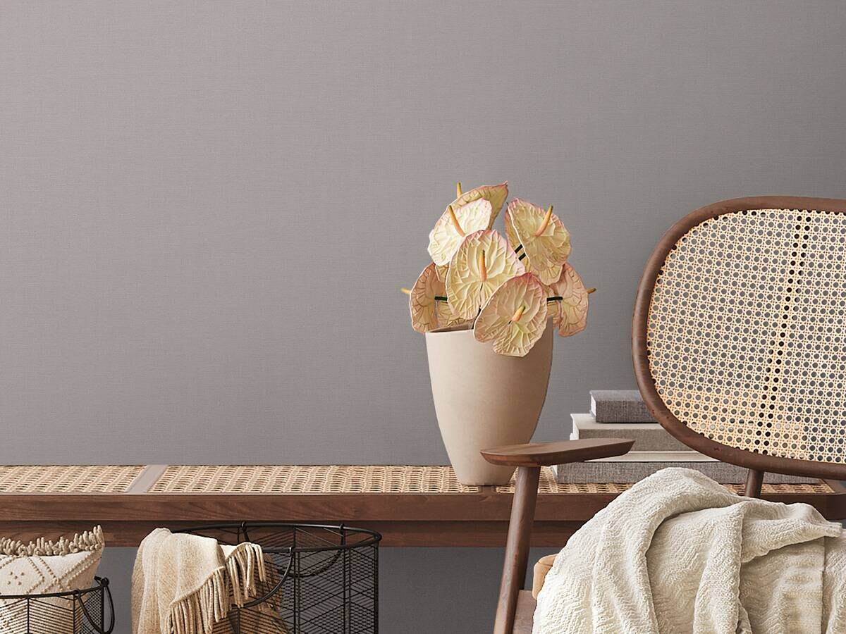 A.S.Creation Vliestapete grau B/H/D: ca. 53x1005x8,5 cm