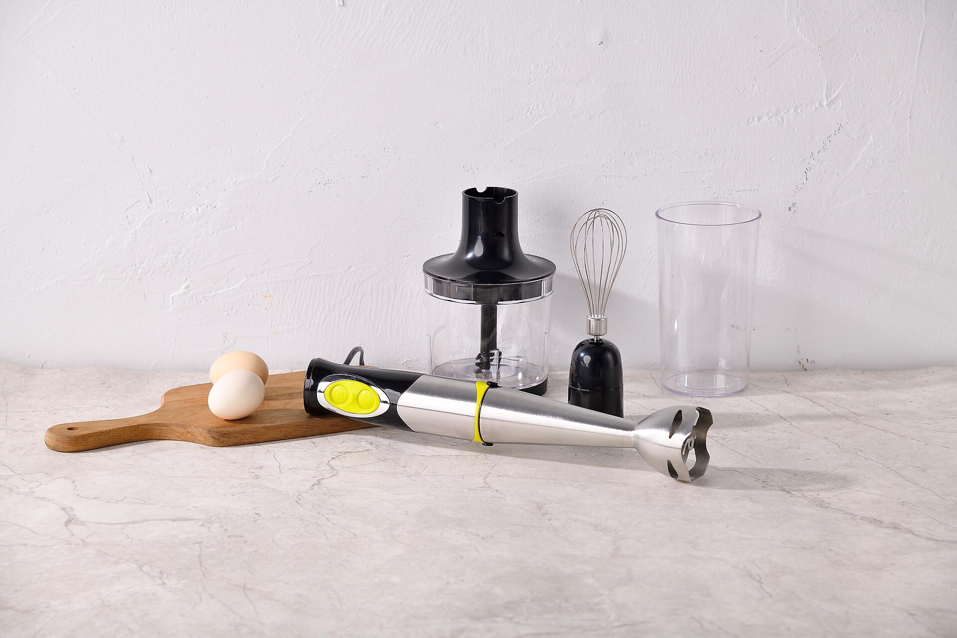 BERGNER Stabmixer grün schwarz Edelstahl B/H/L: ca. 14x23x24 cm