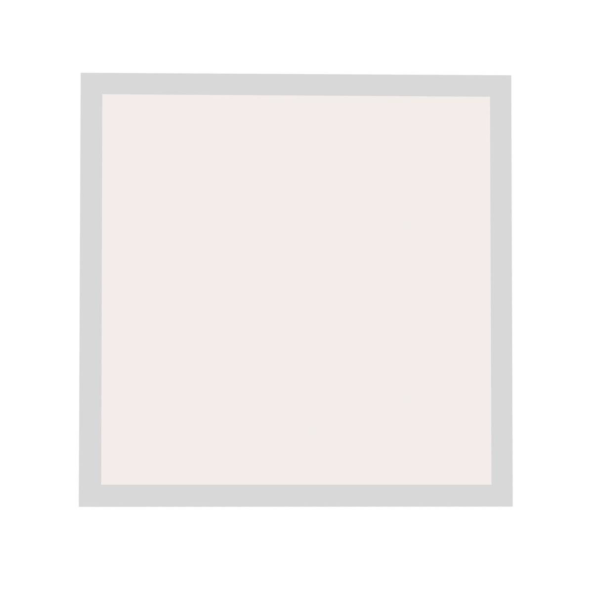 Just Light LED-Deckenpanel FLAT 14531-16 weiß Kunststoff Metall B/H/T: ca. 45x5,6x45 cm 1 Brennstellen