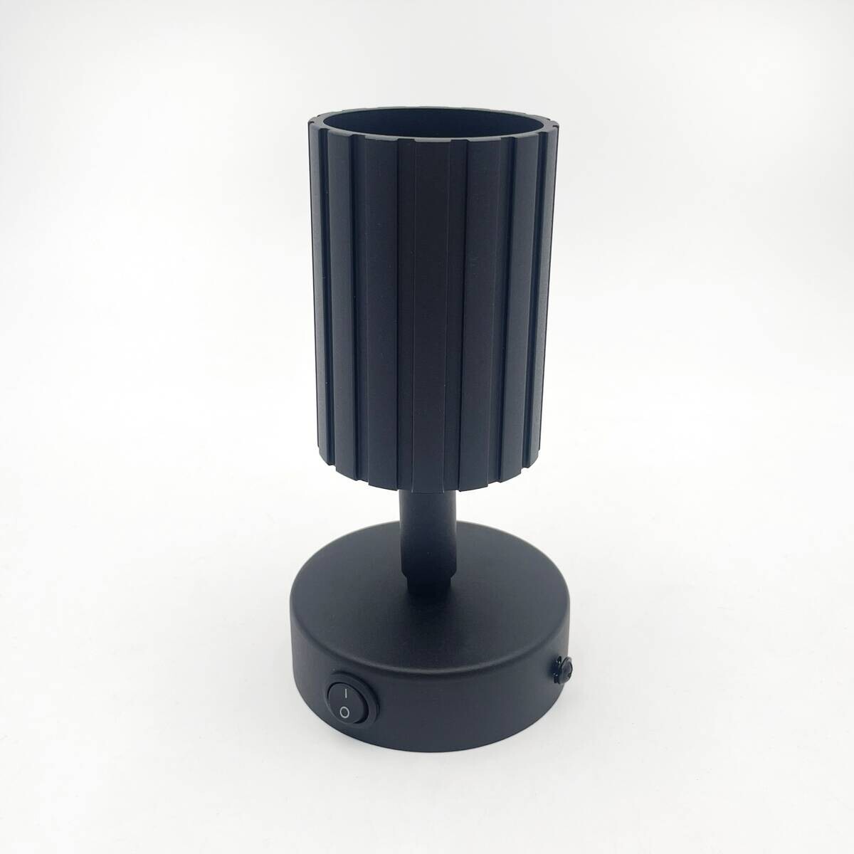 Lamkur Wandleuchte Prisma schwarz Stahl B/H/L: ca. 8x16x8 cm GU10 1 Brennstellen